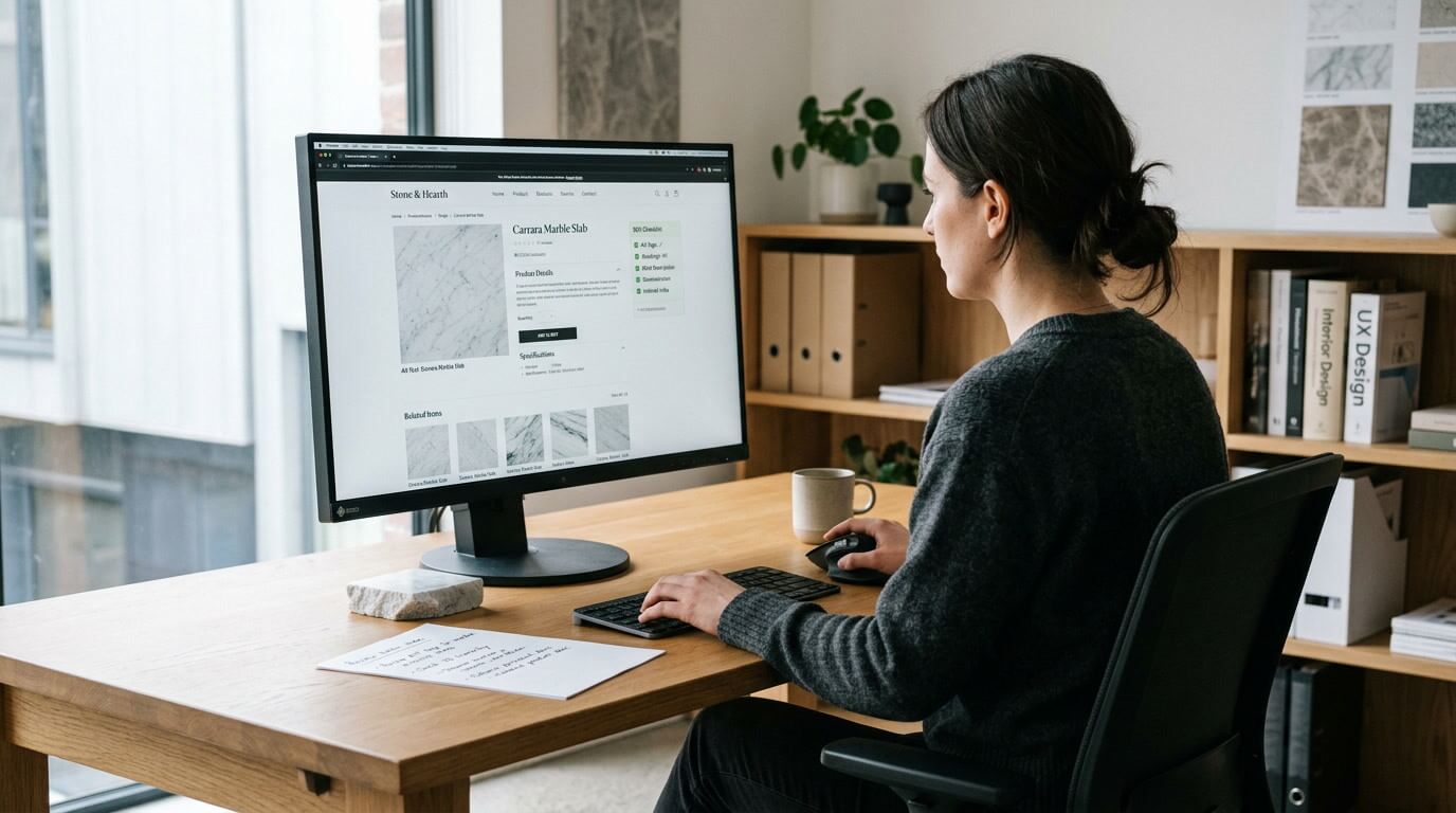 How to Optimize Stone Product Pages for Search